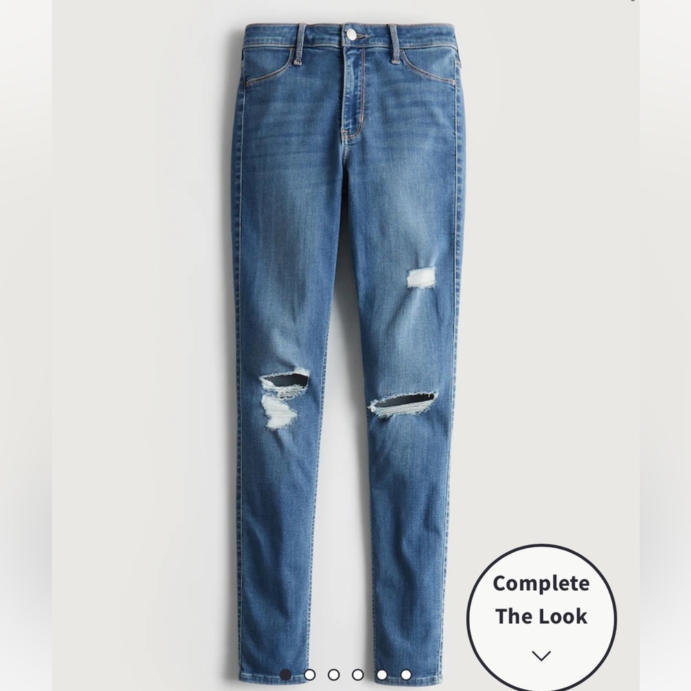 Hollister high rise jean leggings